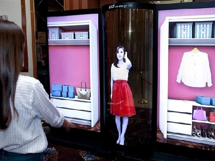 LG77寸OLED透明屏